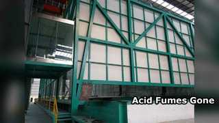 نظام استخلاص الأبخرة الحمضية 900 باسكال 10 ثانية