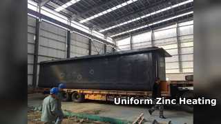 نظام التحكم في تسخين غلاية الزنك المجلفن