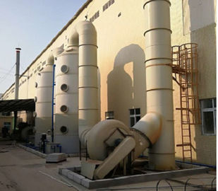SEFA Ashrae SGS نظام تنقية الهواء الصناعية مع PVC الشفاف / Φ4000 M × 7.3m