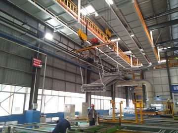 خط إنتاج الطلاء المخصص ، آلة الجلفنة بالغمس الساخن ISO9001