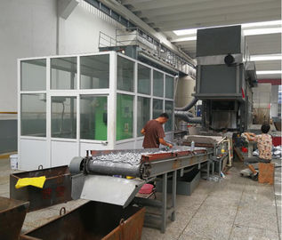 ISO9001 الغمس الساخن خط إنتاج الجلفنة آلة طلاء الألواح الفولاذية