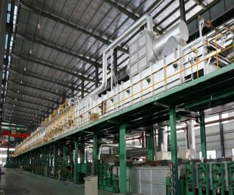 معدات الغلفة الساخنة التي يتم التحكم فيها بواسطة PLC المخصصة الحمام السيراميكي / المعدني 40-100 ميكرون